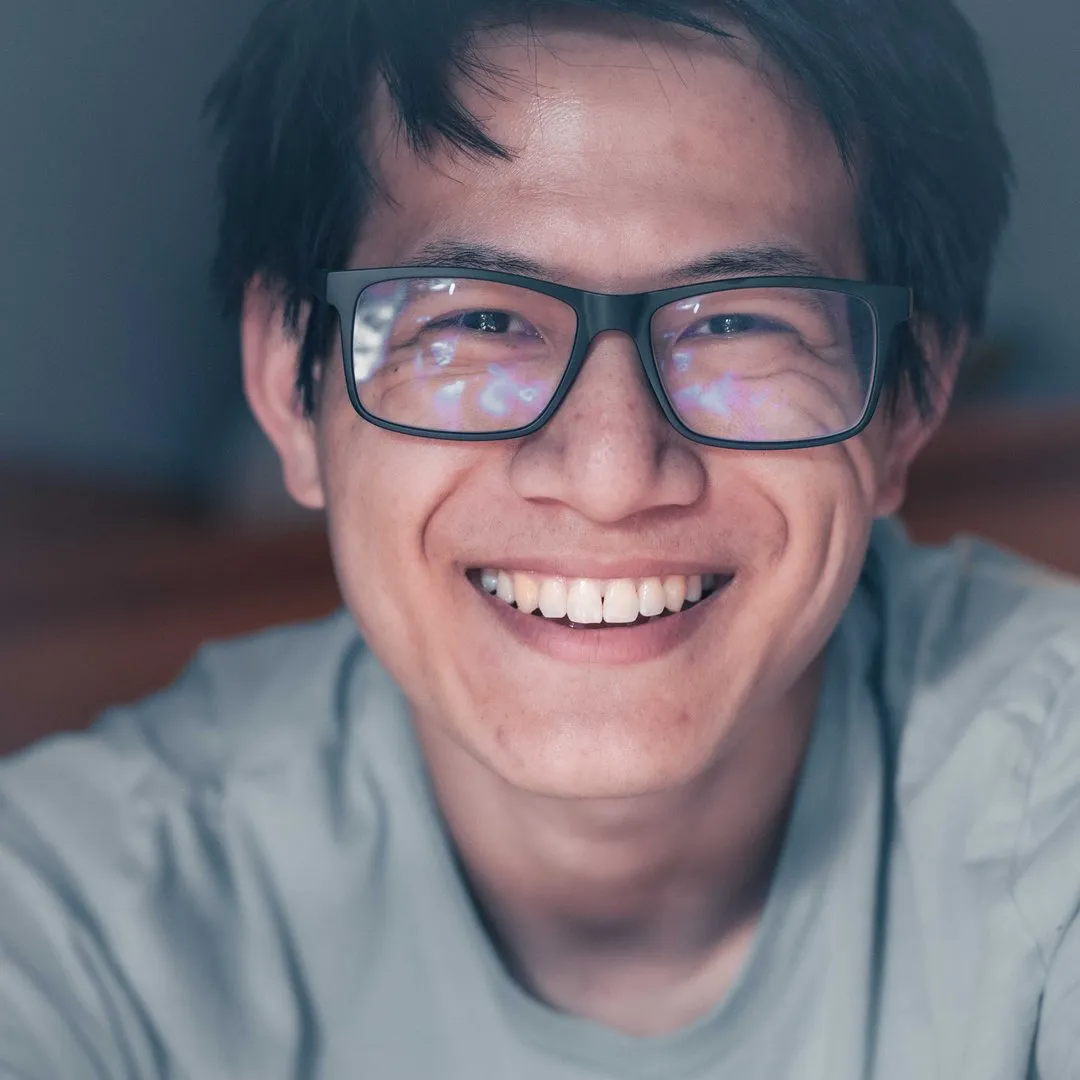 Michael Liou with camera